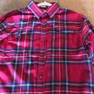 Hollister Flannel dressing shirt